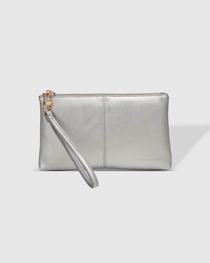 MIMI CLUTCH SILVER