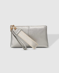 MIMI CLUTCH SILVER