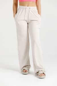 DOME SIDE PANTS IVORY