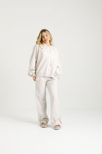 DOME SIDE PANTS IVORY