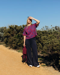 FREEDOM FLORAL TEE