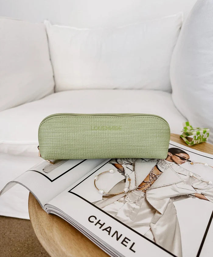 JAYNE MAKEUP BAG PISTACHIO