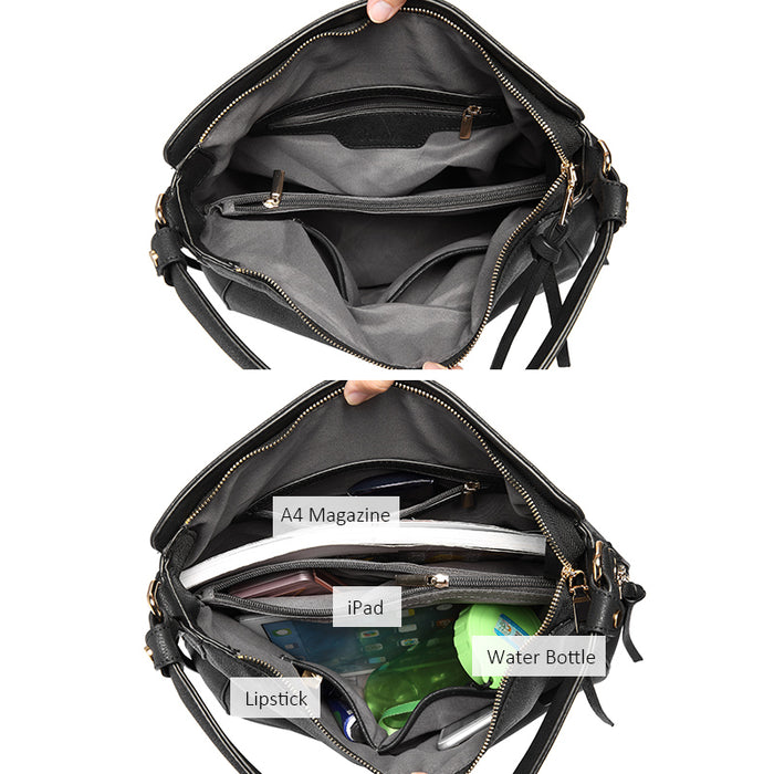 RIDER BOHO SHOULDER BAG BLACK