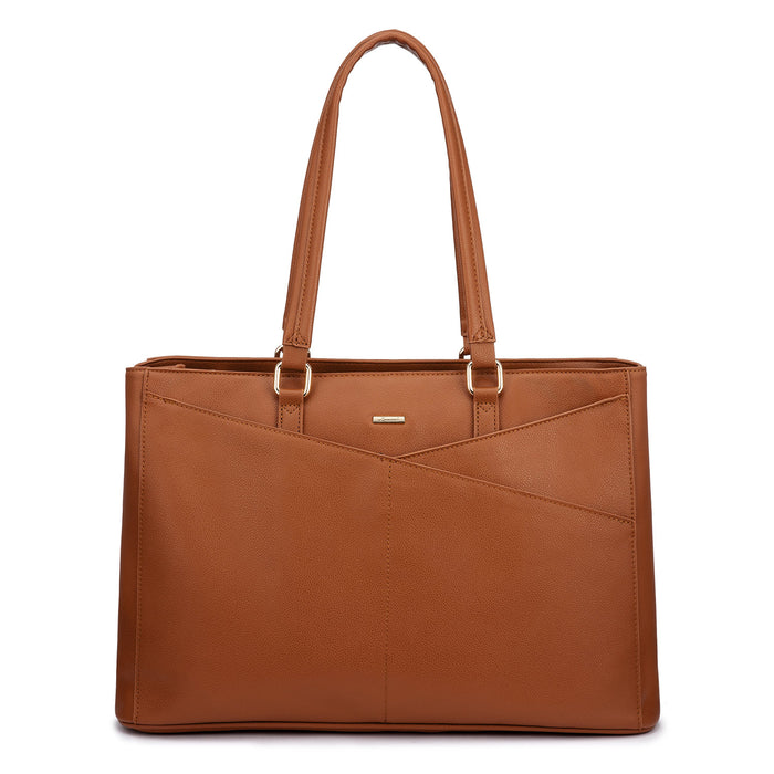 ADDISON LAPTOP BAG TAN