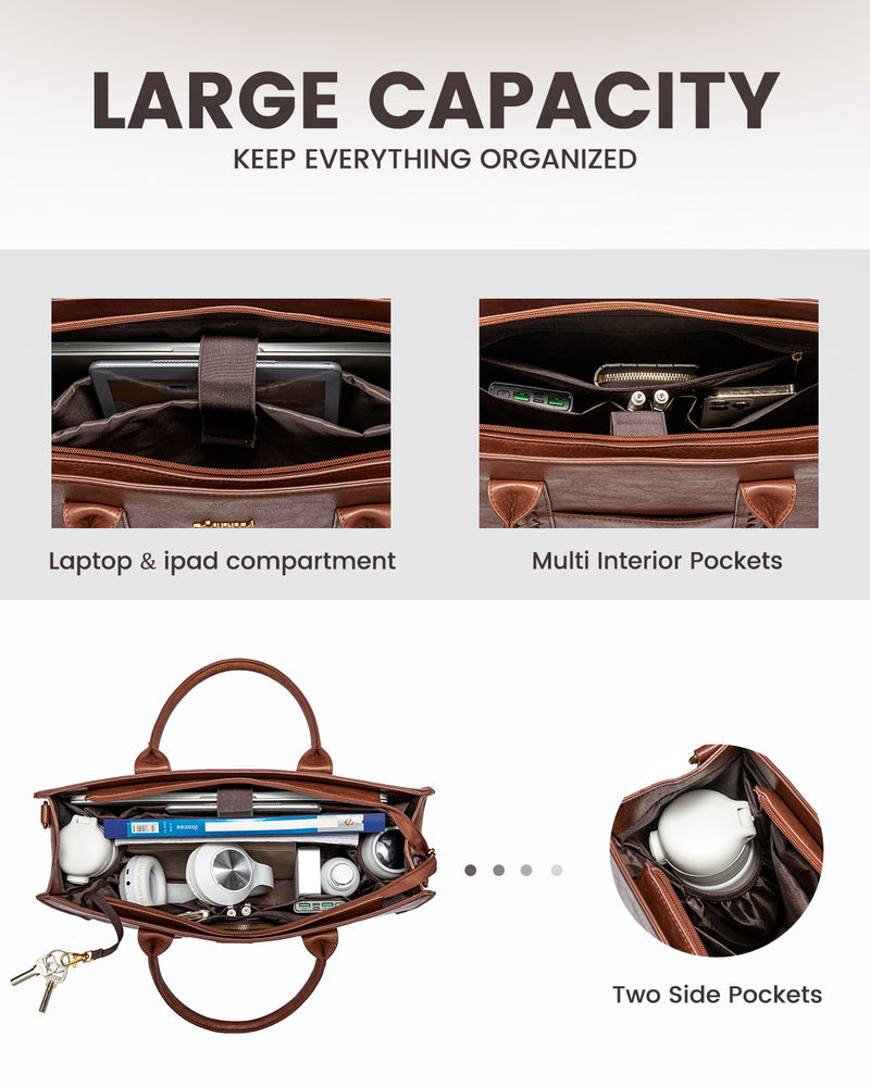 DIXIE LAPTOP BAG TAN