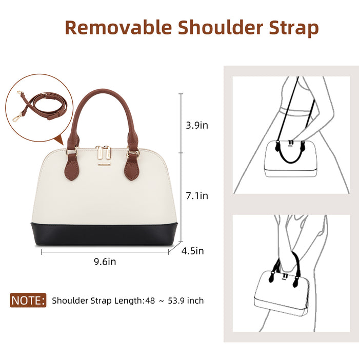 RUBY CROSSBODY BAG WHITE/BLACK