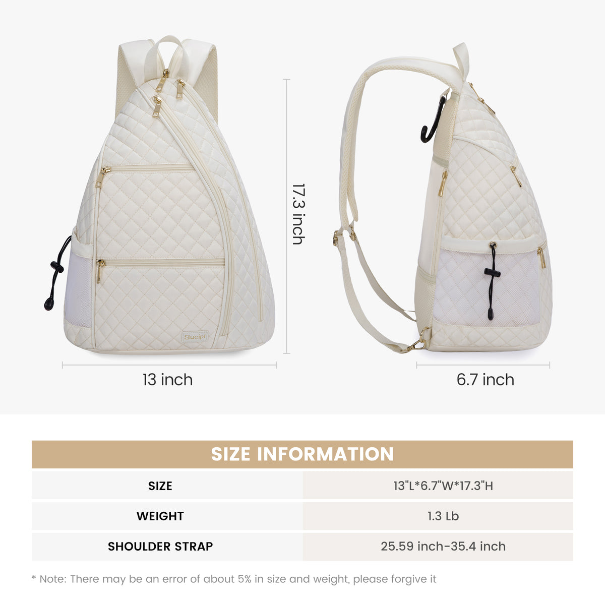 NOVA SUCIPI PICKLEBALL BAG GREY