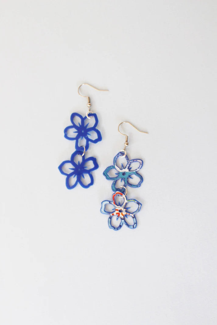 FORGET ME NOT EARRINGS DOUBLE