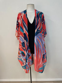 BEACH SHAWL OPEN EDGE COVER UP