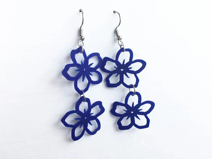 FORGET ME NOT EARRINGS DOUBLE