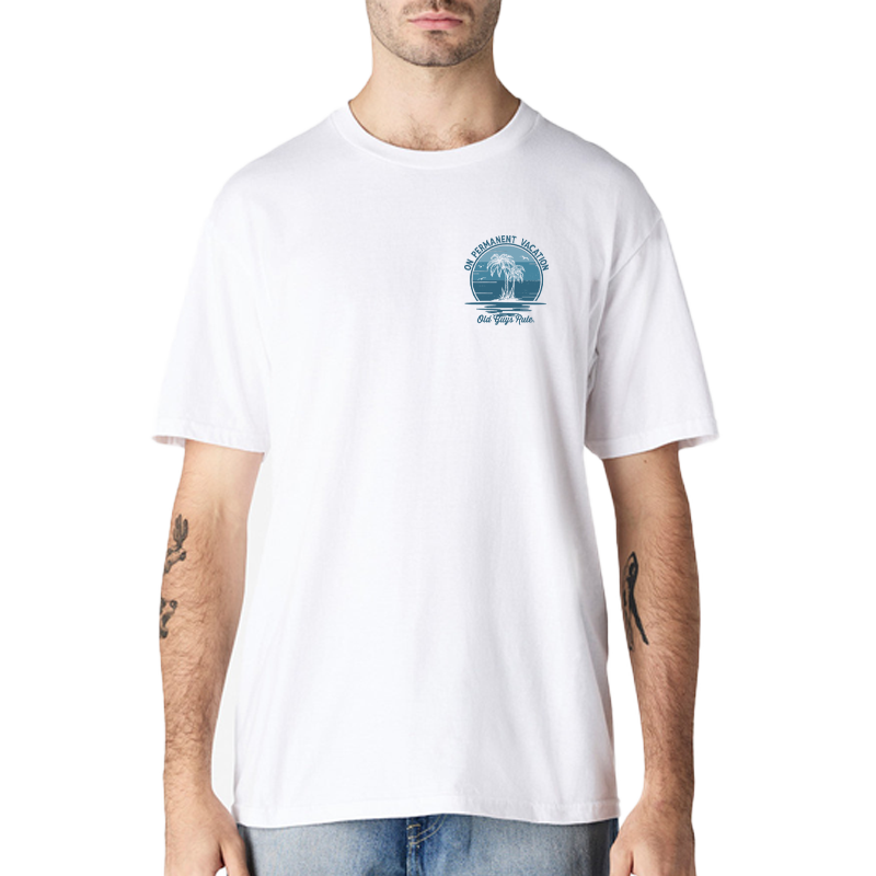 ON PERMANENT VACATION WHITE