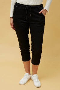 7/8 CROP PANT WITH DRAWSTRING