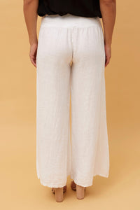 LINEN PANT WIDE LEG