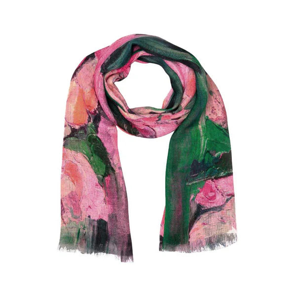 FLORAL COTTON MODAL DESIGNER SCARF