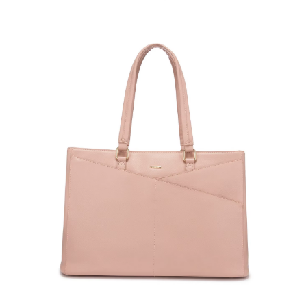 ADDISON LAPTOP BAG BLUSH PINK