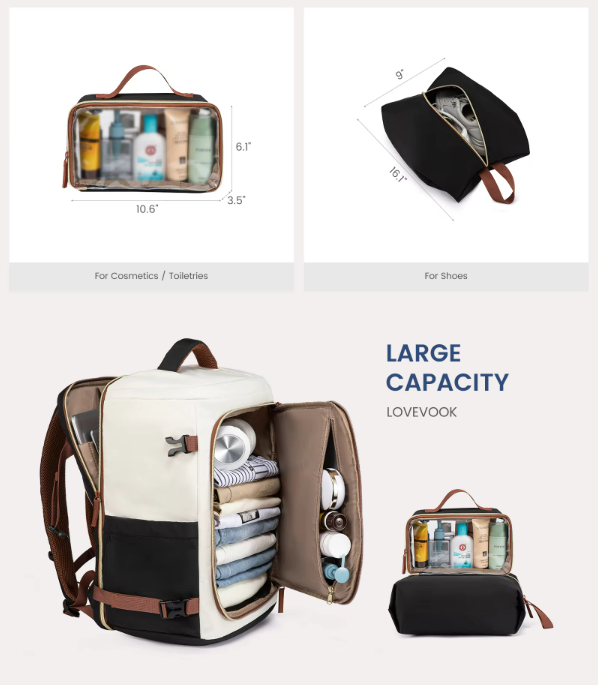 COLORADO TRAVEL BAG VANILLA/SAGE