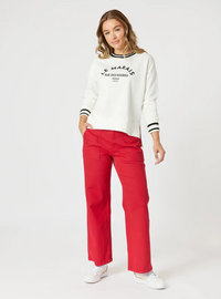 LE MARAIS SWEAT IVORY