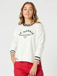 LE MARAIS SWEAT IVORY
