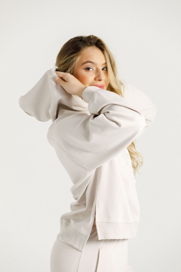 SLOPPY JOE ROSE PRINT IVORY