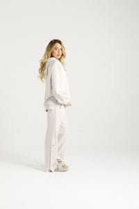 SLOPPY JOE ROSE PRINT IVORY