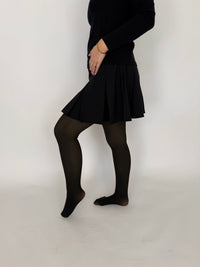 ACCESSORIES_SKINTONE LINED TIGHTS NUDE BLACK 80GM _ SKINTONE LINED TIGHTS NUDE BLACK 80GM _ Ebony Boutique NZ