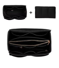 ACCESSORIES_TOTE BAG ORGANISER FELT BLACK _ TOTE BAG ORGANISER FELT BLACK _ Ebony Boutique NZ