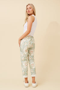 BOTTEGA MODA_CORNELIA JOGGERS PASTEL PEONY _ CORNELIA JOGGERS PASTEL PEONY _ Ebony Boutique NZ