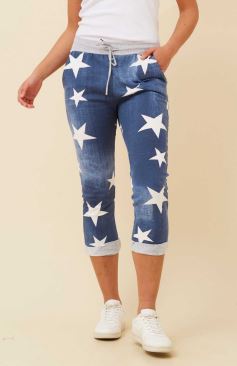 BOTTEGA MODA_STAR JOGGER DARK DENIM _ STAR JOGGER DARK DENIM _ Ebony Boutique NZ