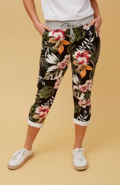 BOTTEGA MODA_TROPICAL JOGGER PANT _ TROPICAL JOGGER PANT _ Ebony Boutique NZ