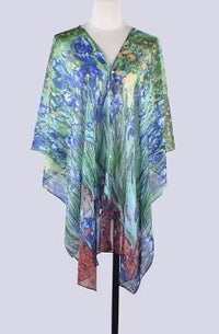 CHAMELEON_BEACH SHAWL PEARL BUTTON COVER UP _ BEACH SHAWL PEARL BUTTON COVER UP _ Ebony Boutique NZ