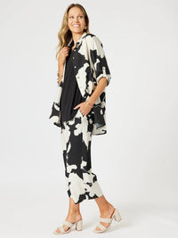 CLARITY_BARCELONA PANT BLACK/NATURAL _ BARCELONA PANT BLACK/NATURAL _ Ebony Boutique NZ