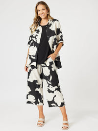 CLARITY_BARCELONA PANT BLACK/NATURAL _ BARCELONA PANT BLACK/NATURAL _ Ebony Boutique NZ