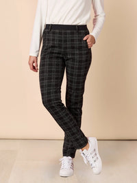 CANNES CHECK PANT_by_CLARITY_women's_in_New Zealand_ CANNES CHECK PANT _