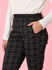 CANNES CHECK PANT_by_CLARITY_women's_in_New Zealand_ CANNES CHECK PANT _
