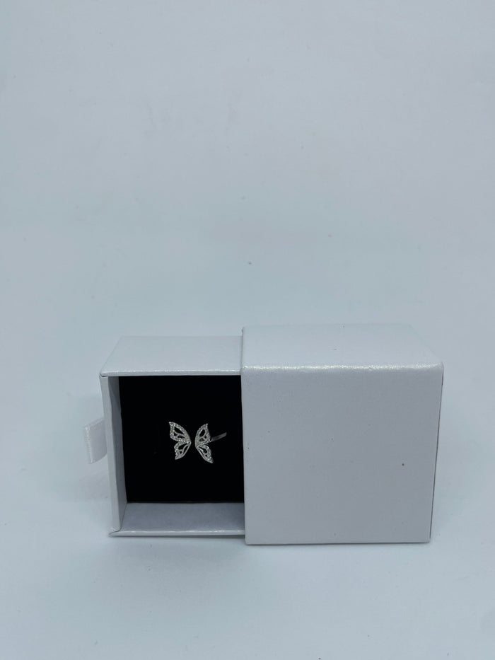 DUNE ROAD_BUTTERFLY STERLING SILVER ADJUSTABLE RING _ BUTTERFLY STERLING SILVER ADJUSTABLE RING _ Ebony Boutique NZ