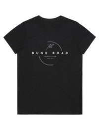 DUNE ROAD_CIRCLE LOGO ORGANIC COTTON TEE _ CIRCLE LOGO ORGANIC COTTON TEE _ Ebony Boutique NZ