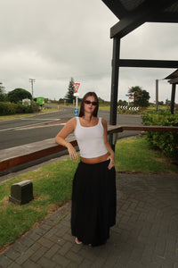 DUNE ROAD_DUNE ROAD BUBBLE HEM MAXI SKIRT _ DUNE ROAD BUBBLE HEM MAXI SKIRT _ Ebony Boutique NZ