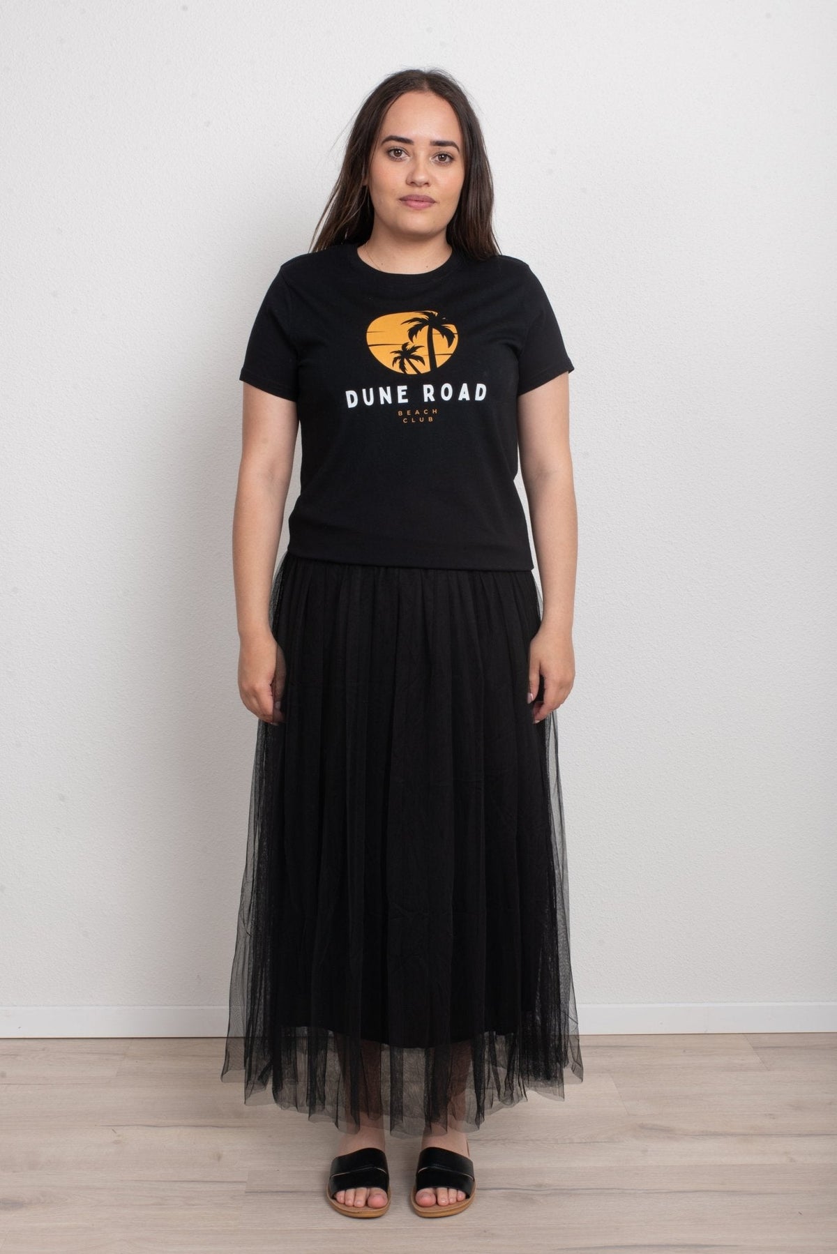 FAIRYTALE 3 LAYER TULLE MESH SKIRT BLACK_by_DUNE ROAD_women's_in_New Zealand_ DUNE ROAD_FAIRYTALE 3 LAYER TULLE MESH SKIRT BLACK _ FAIRYTALE 3 LAYER TULLE MESH SKIRT BLACK _ Ebony Boutique NZ _