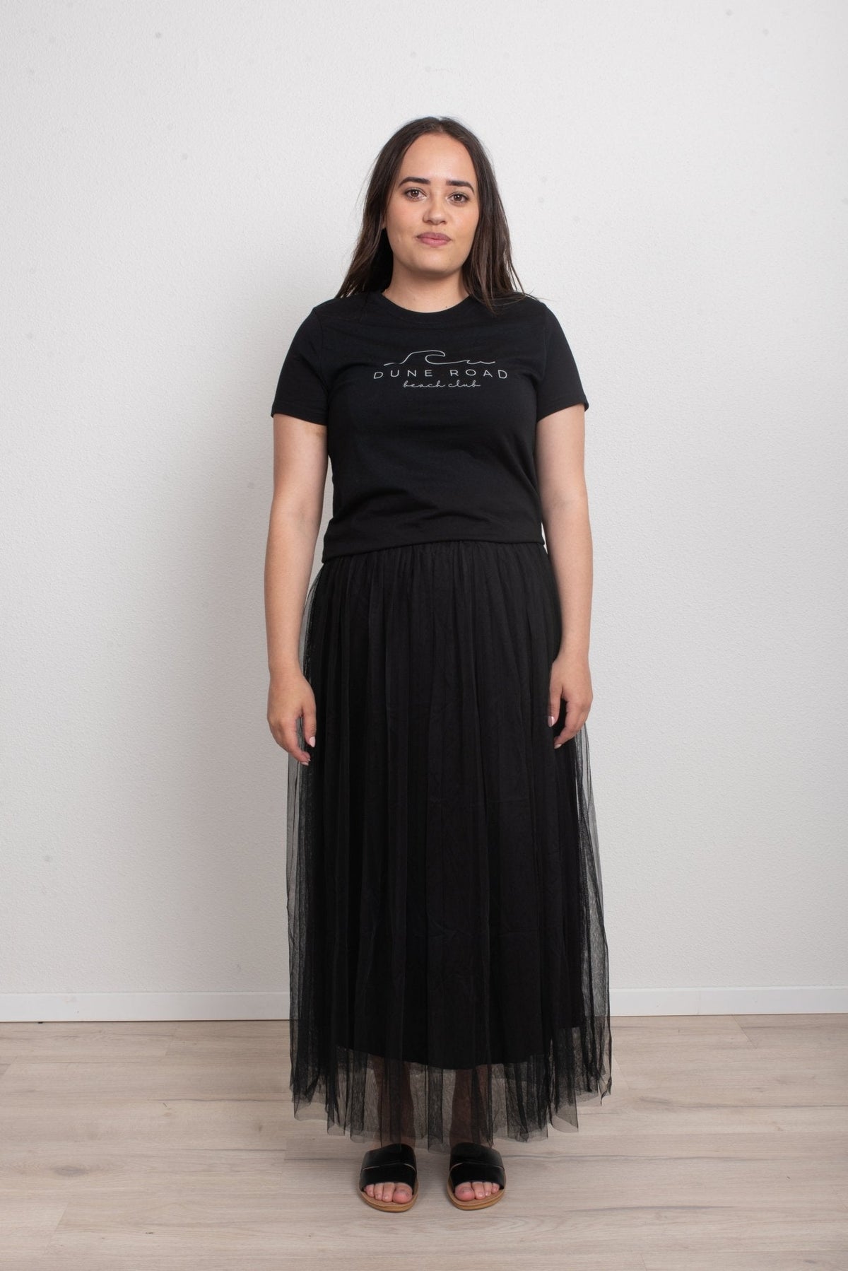 FAIRYTALE 3 LAYER TULLE MESH SKIRT BLACK_by_DUNE ROAD_women's_in_New Zealand_ DUNE ROAD_FAIRYTALE 3 LAYER TULLE MESH SKIRT BLACK _ FAIRYTALE 3 LAYER TULLE MESH SKIRT BLACK _ Ebony Boutique NZ _