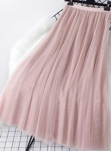 DUNE ROAD_FAIRYTALE 3 LAYER TULLE MESH SKIRT PINK _ FAIRYTALE 3 LAYER TULLE MESH SKIRT PINK _ Ebony Boutique NZ