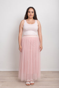 FAIRYTALE 3 LAYER TULLE MESH SKIRT PINK_by_DUNE ROAD_women's_in_New Zealand_ FAIRYTALE 3 LAYER TULLE MESH SKIRT PINK _