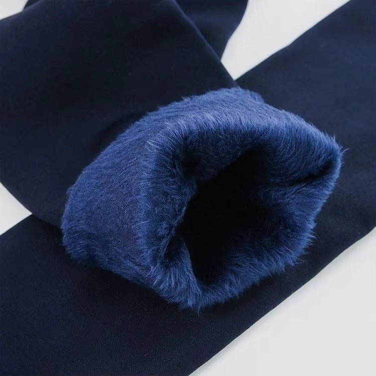 OPEN TOE FLEECE LEGGINGS NAVY_by_DUNE ROAD_women's_in_New Zealand_ OPEN TOE FLEECE LEGGINGS NAVY _