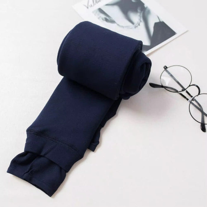 OPEN TOE FLEECE LEGGINGS NAVY_by_DUNE ROAD_women's_in_New Zealand_ OPEN TOE FLEECE LEGGINGS NAVY _