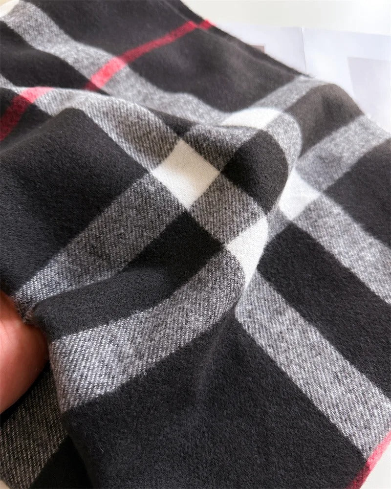 OXFORD WINTER SCARF BLACK_by_DUNE ROAD_women's_in_New Zealand_ OXFORD WINTER SCARF BLACK _