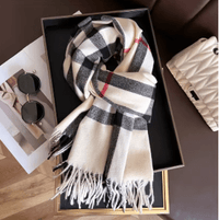 OXFORD WINTER SCARF CREAM_by_DUNE ROAD_women's_in_New Zealand_ OXFORD WINTER SCARF CREAM _