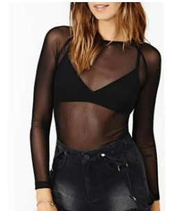 DUNE ROAD_PLAIN MESH TOP _ PLAIN MESH TOP _ Ebony Boutique NZ