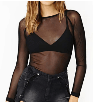 PLAIN MESH TOP_by_DUNE ROAD_women's_in_New Zealand_ DUNE ROAD_PLAIN MESH TOP _ PLAIN MESH TOP _ Ebony Boutique NZ _