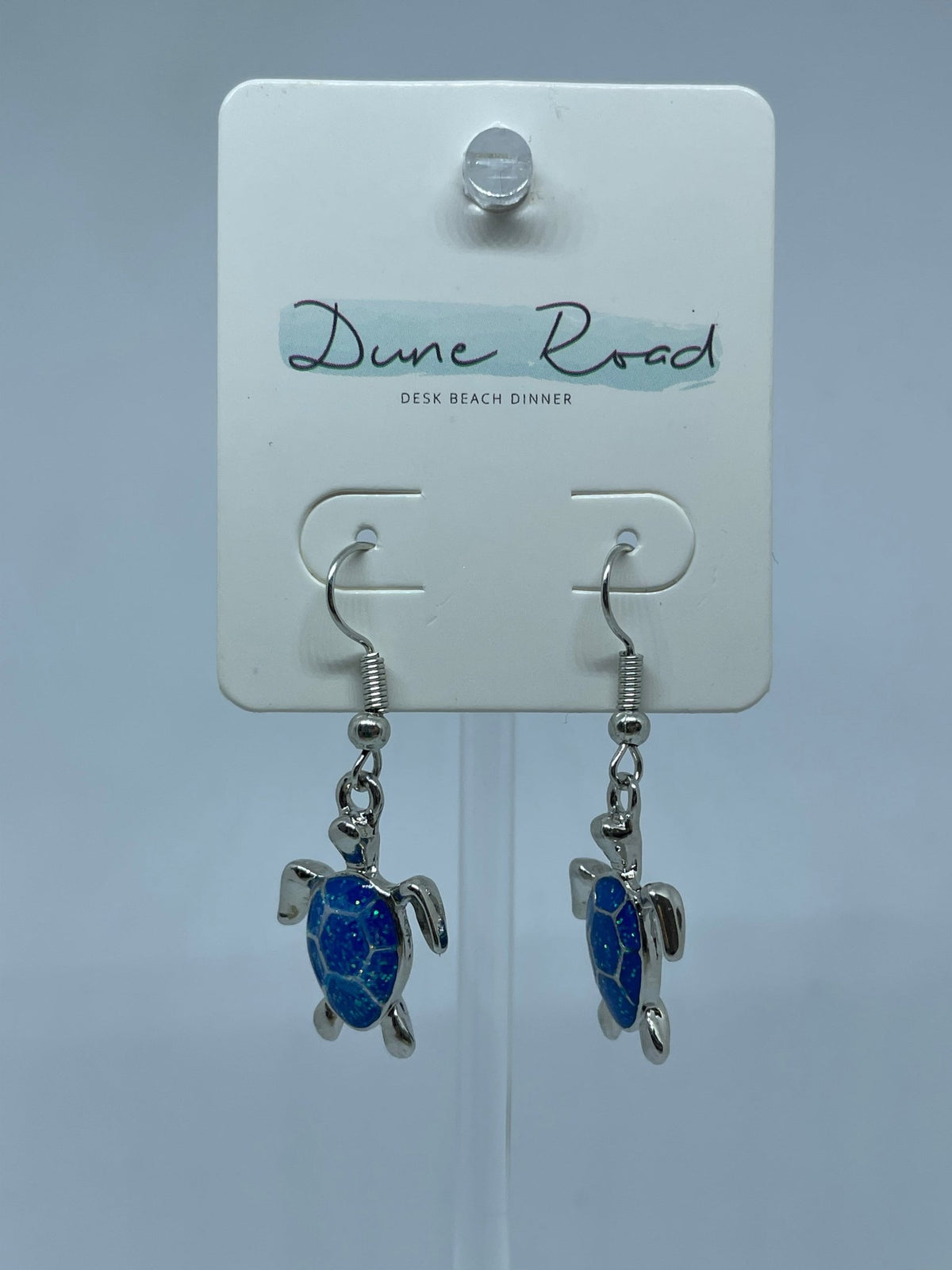 DUNE ROAD_TURTLE EARRINGS IMITATION OPAL _ TURTLE EARRINGS IMITATION OPAL _ Ebony Boutique NZ