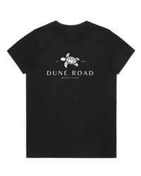 DUNE ROAD_TURTLE LOGO ORGANIC COTTON TEE _ TURTLE LOGO ORGANIC COTTON TEE _ Ebony Boutique NZ