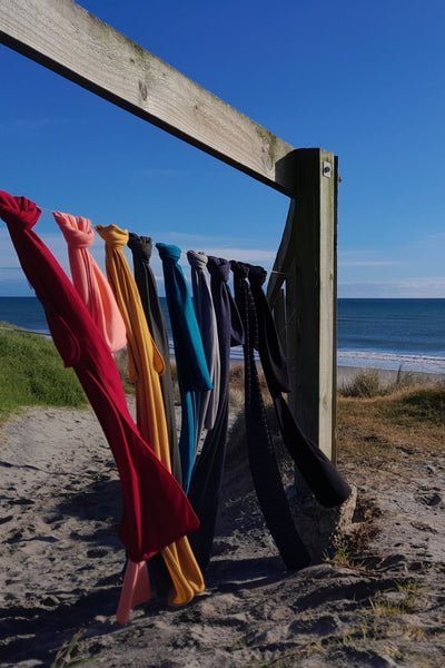 100% MERINO SCARF BLACK_by_EBONY_women's_in_New Zealand_ _